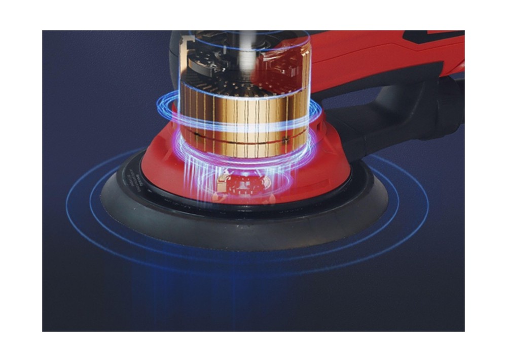 Random Orbital Sander Brushless 350W 3A Multi-function Variable Speed Electri...