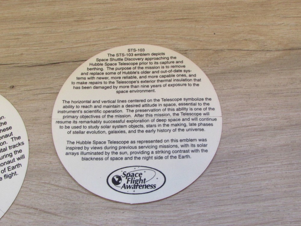 Kennedy space centre vistors guide book,leaflet and stickers bundle