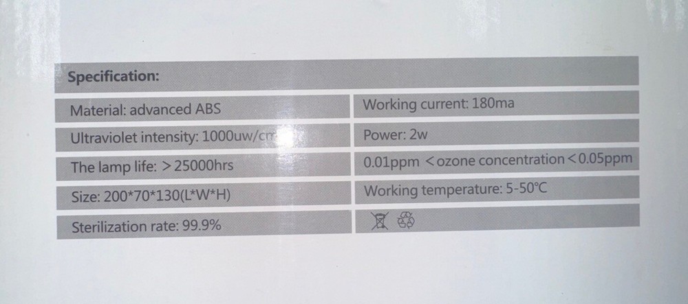 2 in 1 Ultraviolet Toothbrush Disinfector and automatic toothpaste distributor"