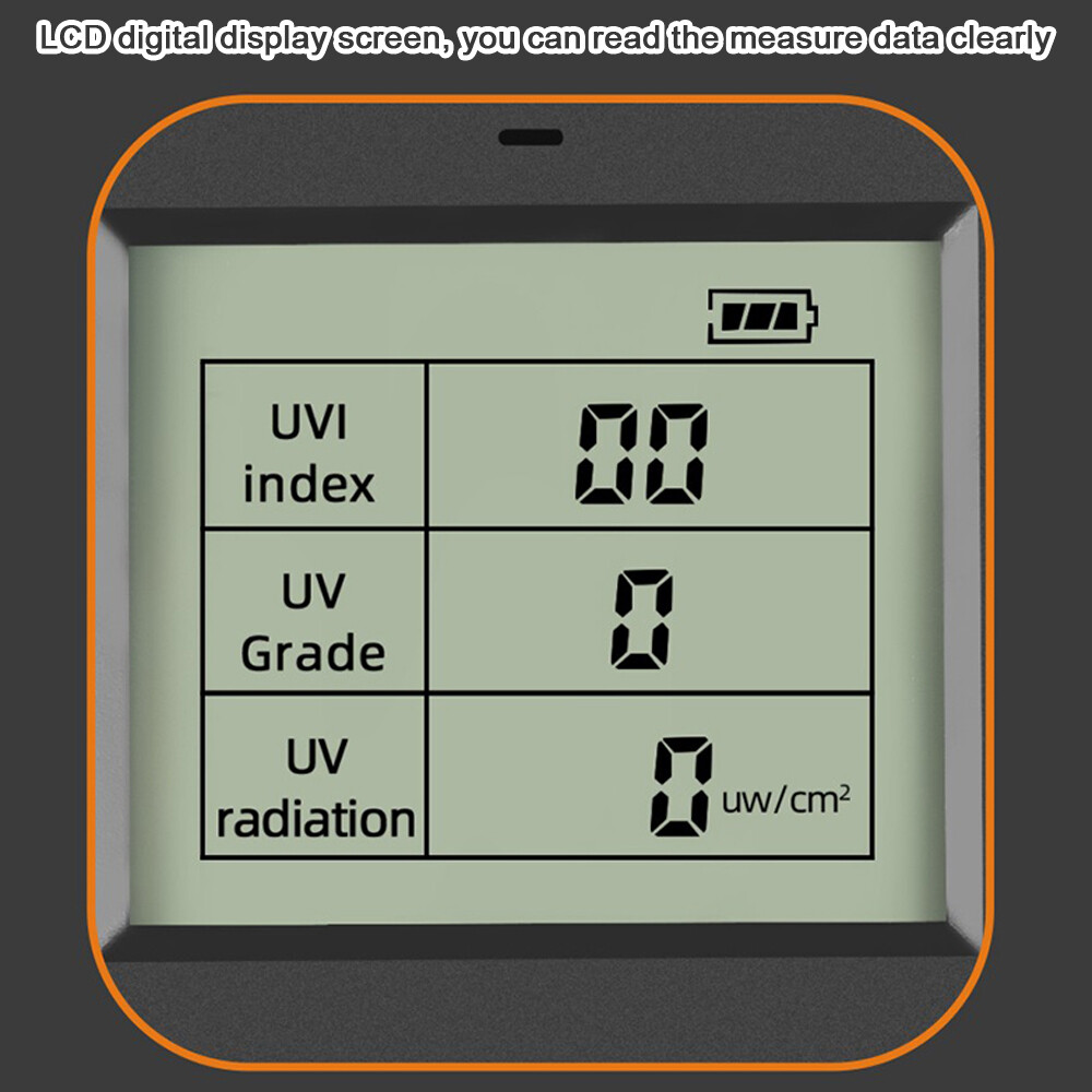 Portable Digital Ultraviolet Radiation UVI Meter Dosimeter Tester E9E1