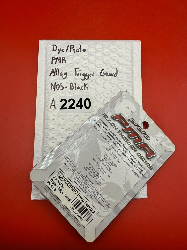 Dye/Proto PMR Alloy Trigger Guard NOS-Black