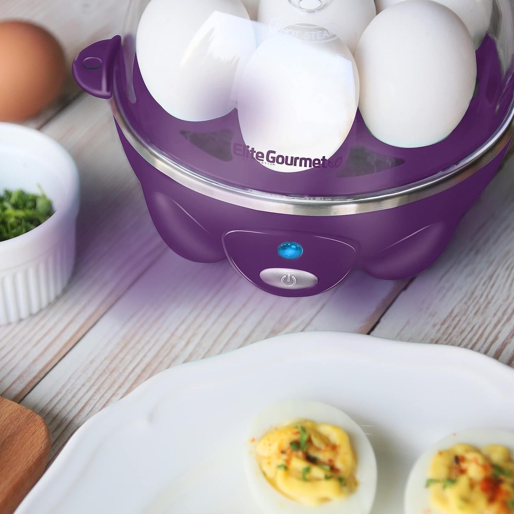 Easy Electric 7 Egg Capacity Cooker Poacher Omelet Maker Scrambled Soft Medium