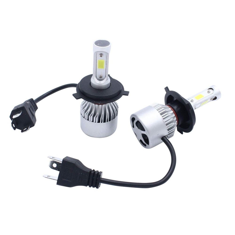 2 Pack H4 HB2 Headlight Bulbs Kit 6000K