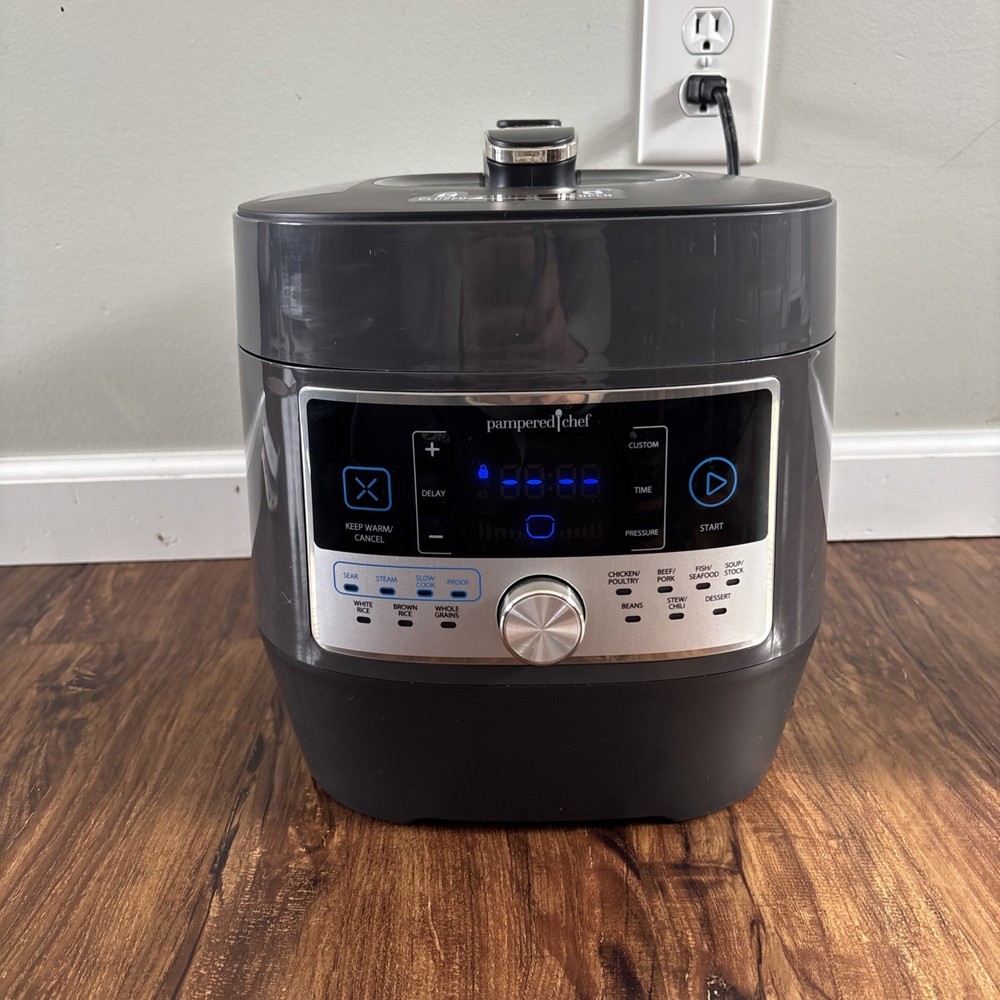 Pampered Chef Quick Cooker 16-in-1 Programmable Electric Multi Cooker