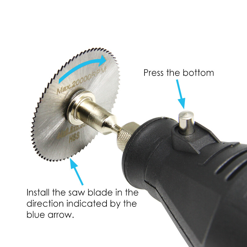 Circular Saw Disc Set for Dremel Accessory, Mini Rotary Tool Cutting Blade