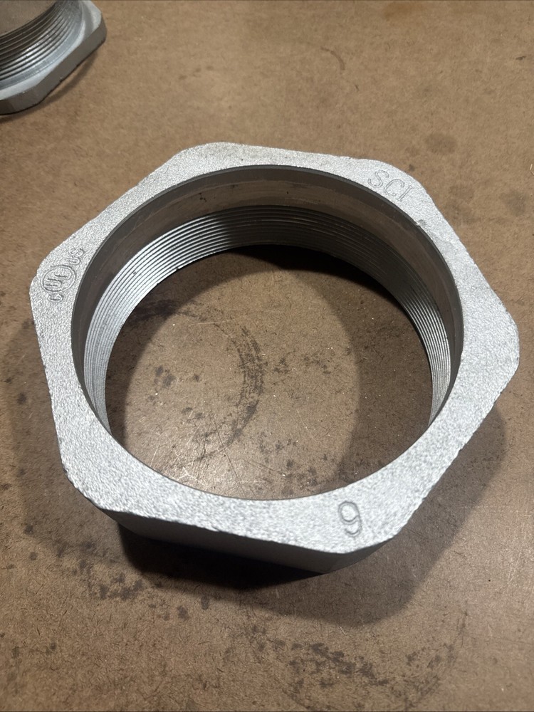 6” Three Piece Coupling Concrete Tight For Rigid Conduit & IMC