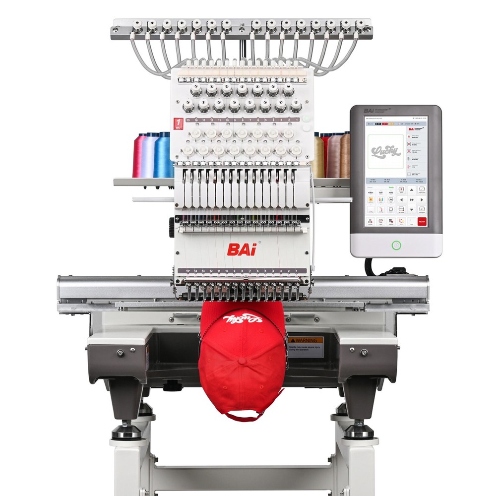 BAi THE MIRROR Computerized Embroidery Machine Commercial multi needles