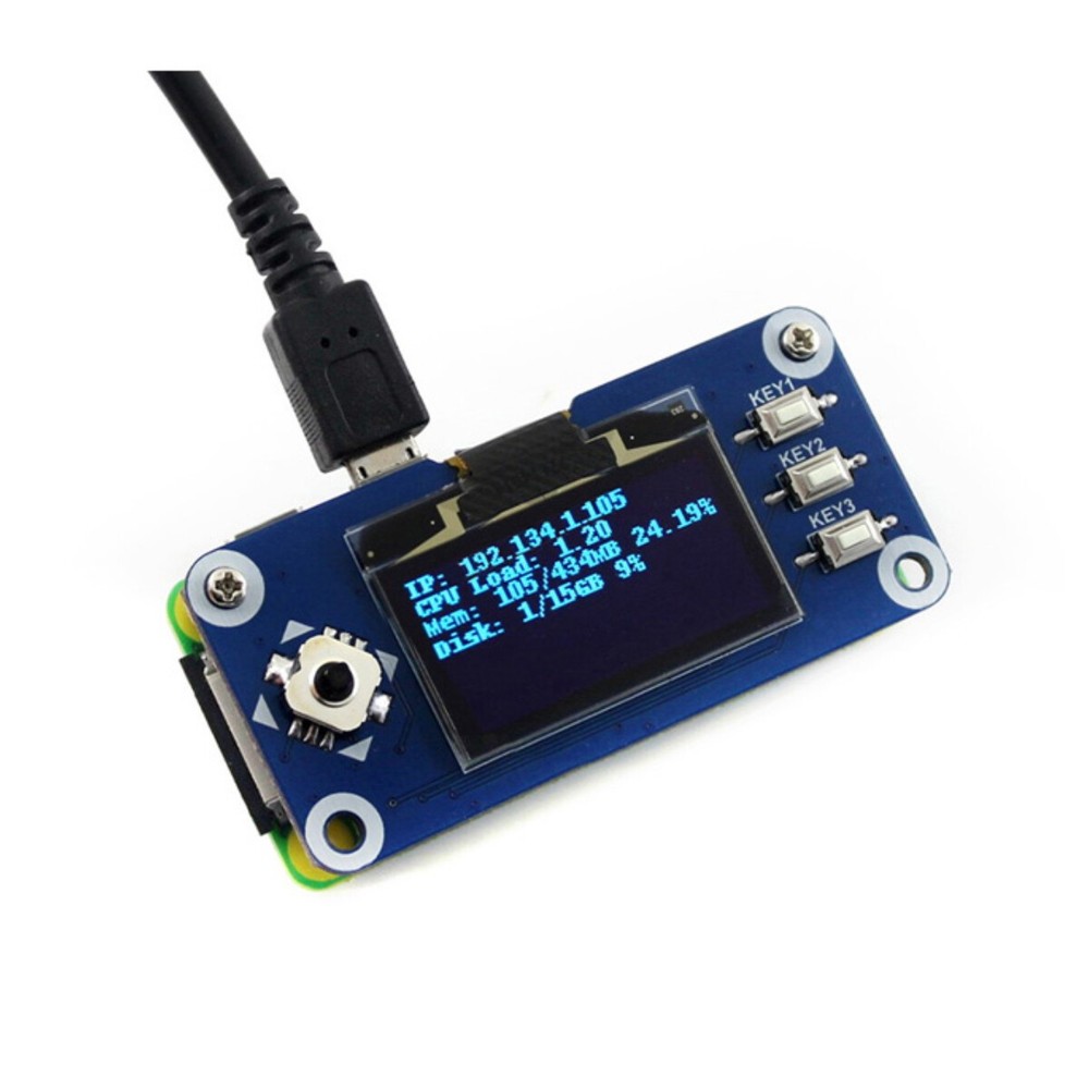 Raspberry Pi 4/Jetson Nano 1.3 inch OLED expansion board module SPI display