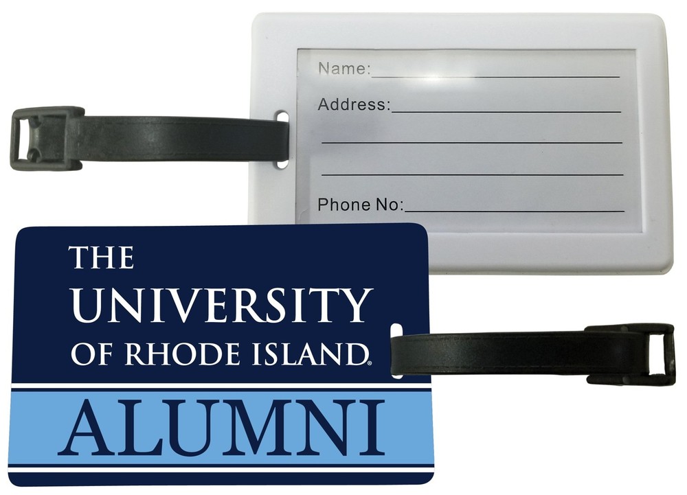 Rhode Island University Luggage Tag Alumni Design Officially Licensed