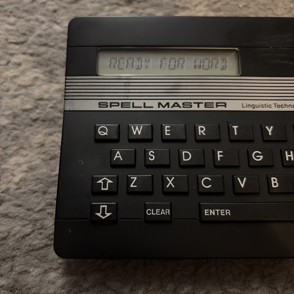 Vintage Franklin Computer SpellMaster Model SA-103, 1988, Tested, Spell Checker