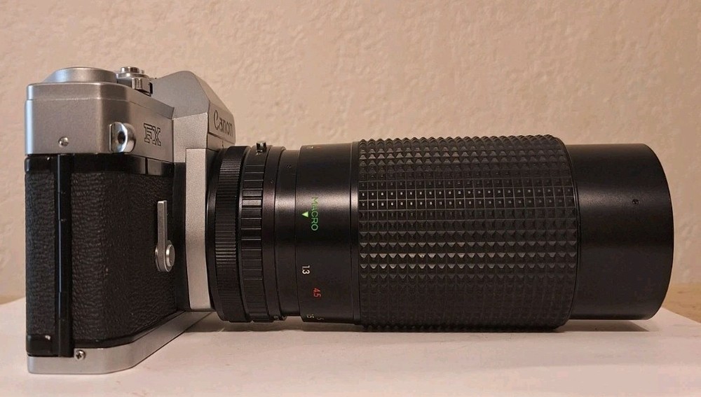 Vintage Canon FX Camera (video) As Is