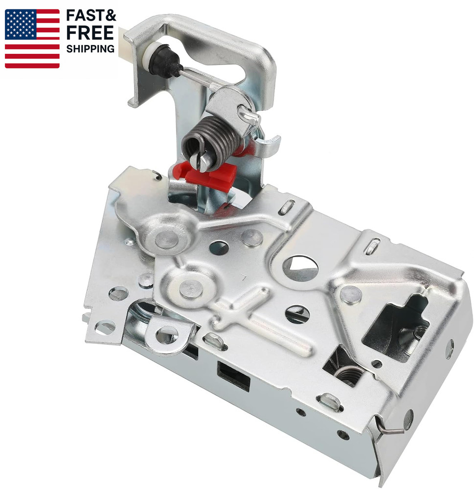 Front Left Driver Side Door Latch Lock Assembly with Actuator Motor Cable Rod Ki