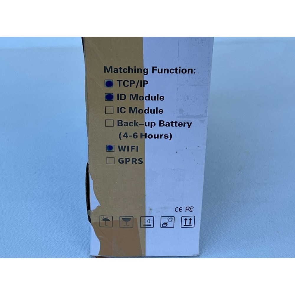 Fingerprint / RFID Time Attendance & Access Control System WiFi TCP/IP Open Box