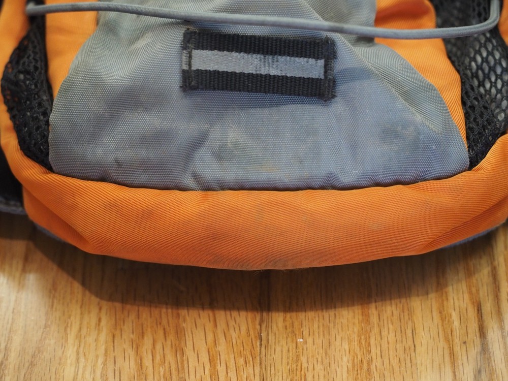 Camelbak M.U.L.E Hydration Hiking Biking Backpack Orange/Grey/Black No Bladder