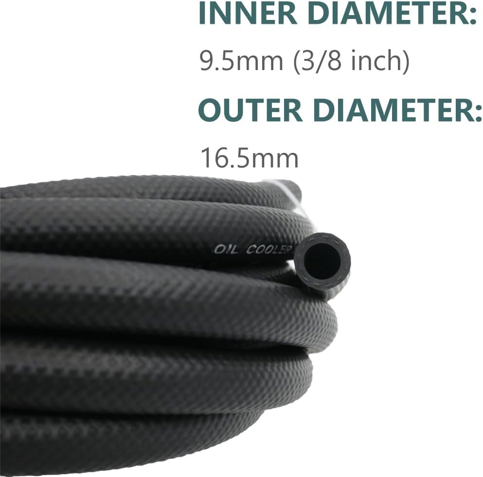 3/8 Transmission Oil Cooler Hose - 300 PSI Fuel Line Hose