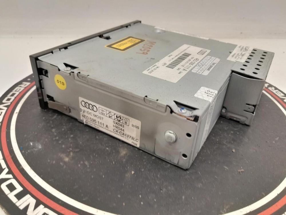 Audi A6 2005 C6 Cd Changer - 4e0910111e 4E0910111E