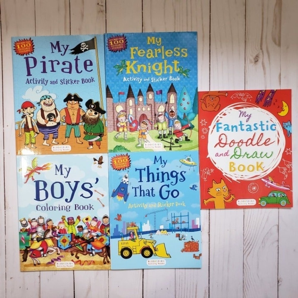 NEW - Bloomsbury Boys Activity Book