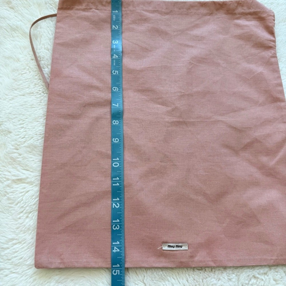 Miu Miu dust bag for shoes