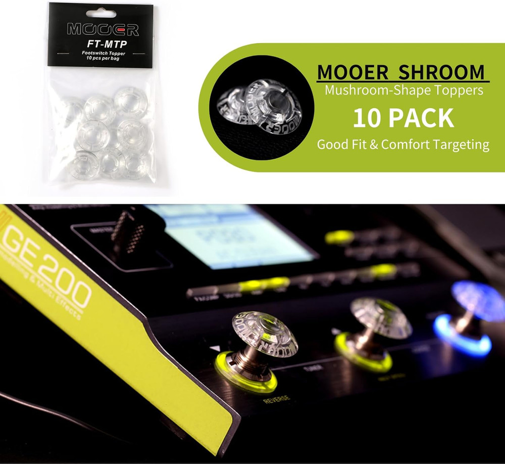 Footswitch Topper Shroom (10Pak) (MFTMTP)