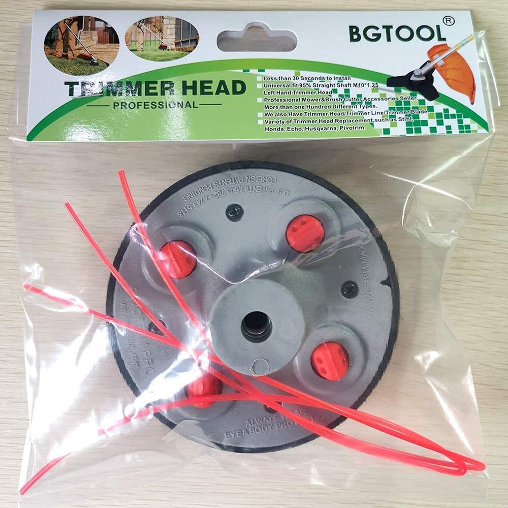 Universal String Trimmer Attachment Head Easy Load for Brushcutter Weed Eater...