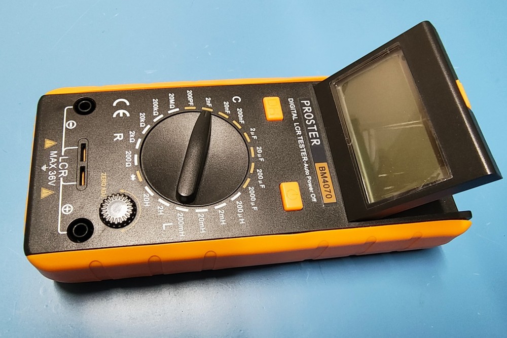 Proster Digital LCR Meter Capacitance Resistance Inductance Multimeter