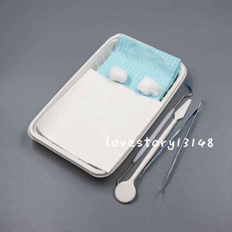 7 Pcs/ Set Disposable Dental Professional Tools Kit Examination Instrument