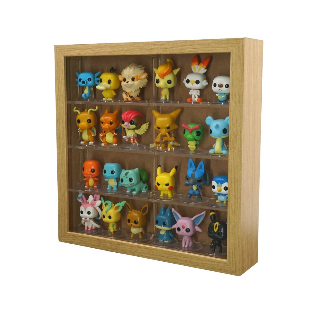Small Sannhed Frame Insert Compatible with Lego Minifigs, 4 Rows (9.75" x 9.75")