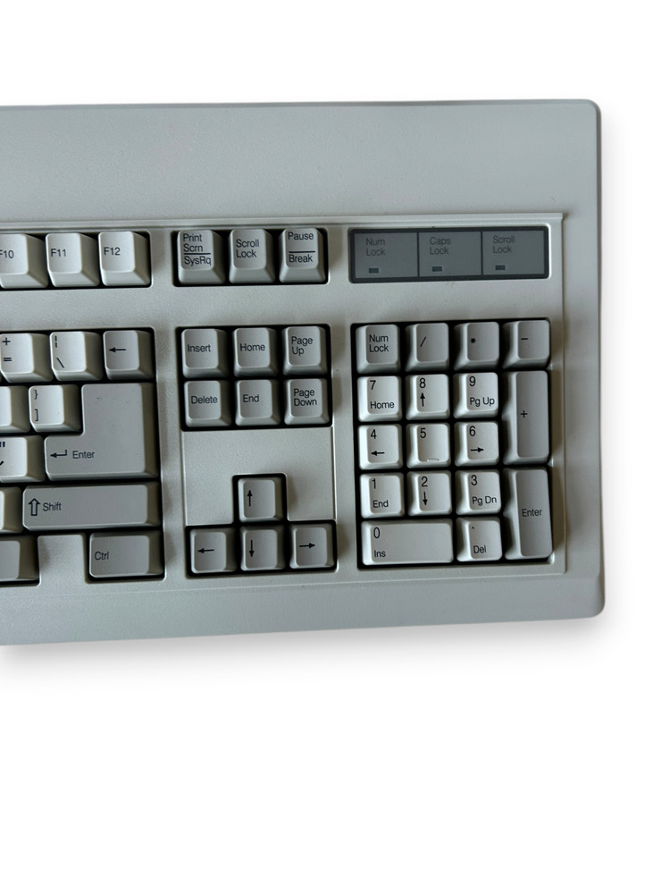 NMB Technologies RT-6251T 118614-001 REV B Mechanical Computer Keyboard UNTESTED