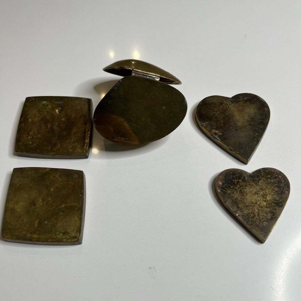 Brass Pieces Qty 5