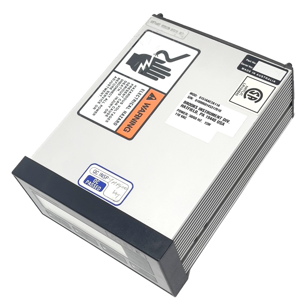 Brooks Instrument 0151E Mass Flow Controller / Readout Computer P/N 0151E-10A