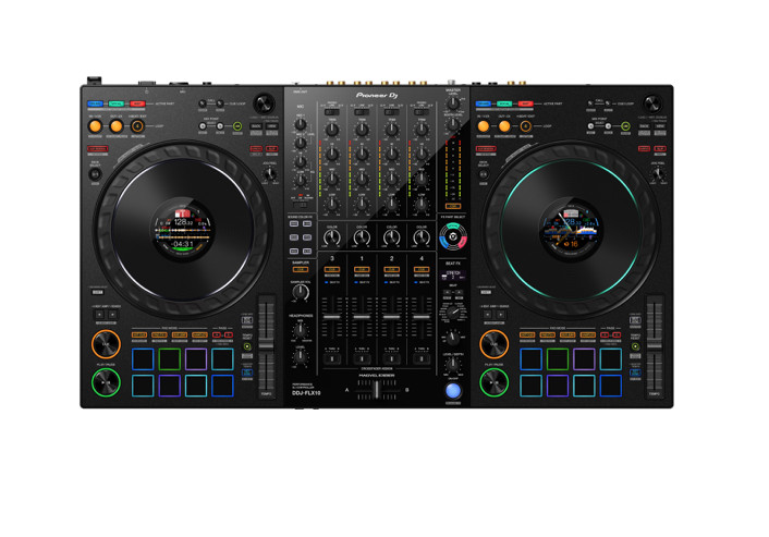 Pioneer DJ DDJ-FLX10 DJ Controller with Flight Case + XLRs