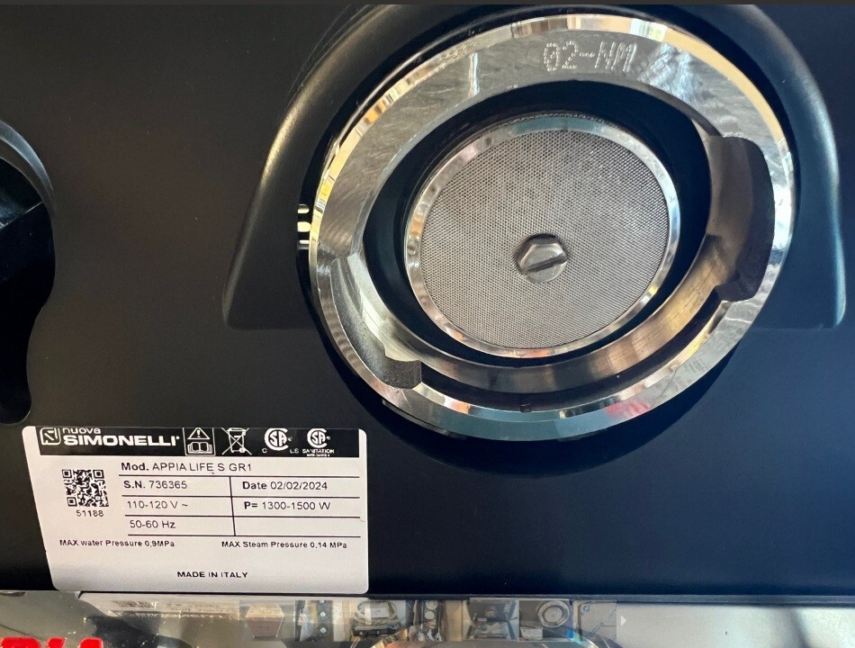 Simonelli Appia Life 1 Group Semi-Automatic Coffee Espresso Machine