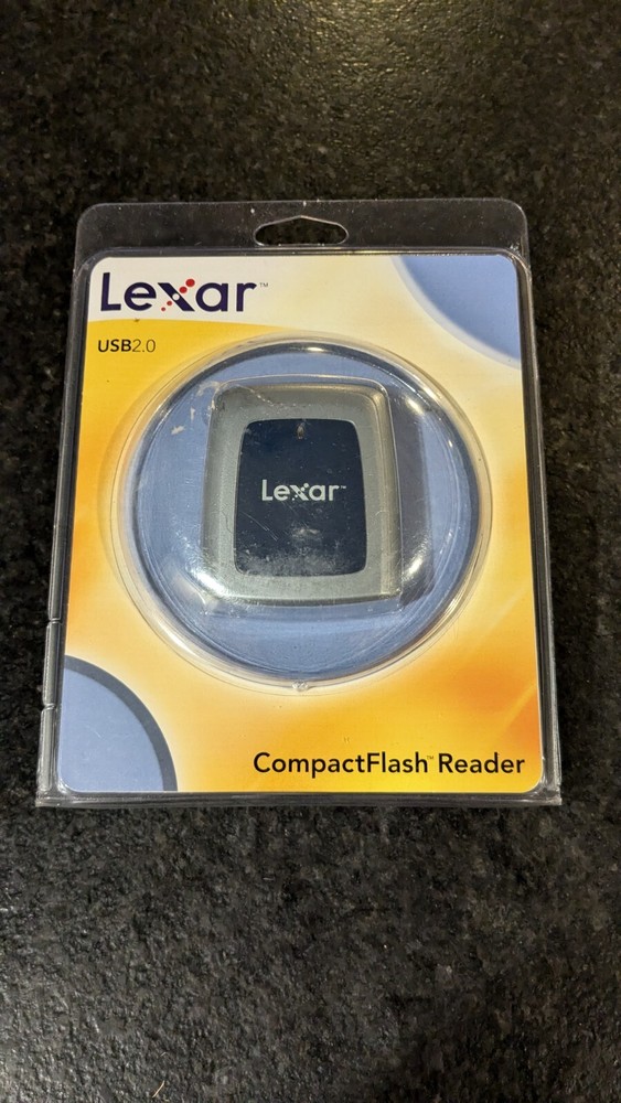 Lexar USB 2.0 Compact Flash Reader RW020-001 CompactFlash New In Package