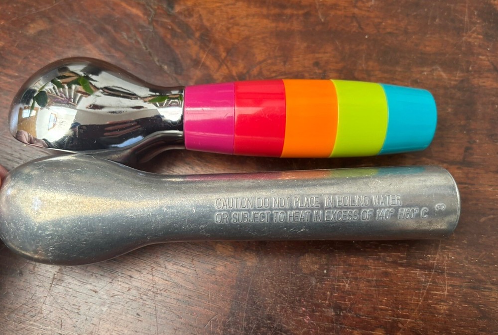Two Vintage Ice Cream Scoops