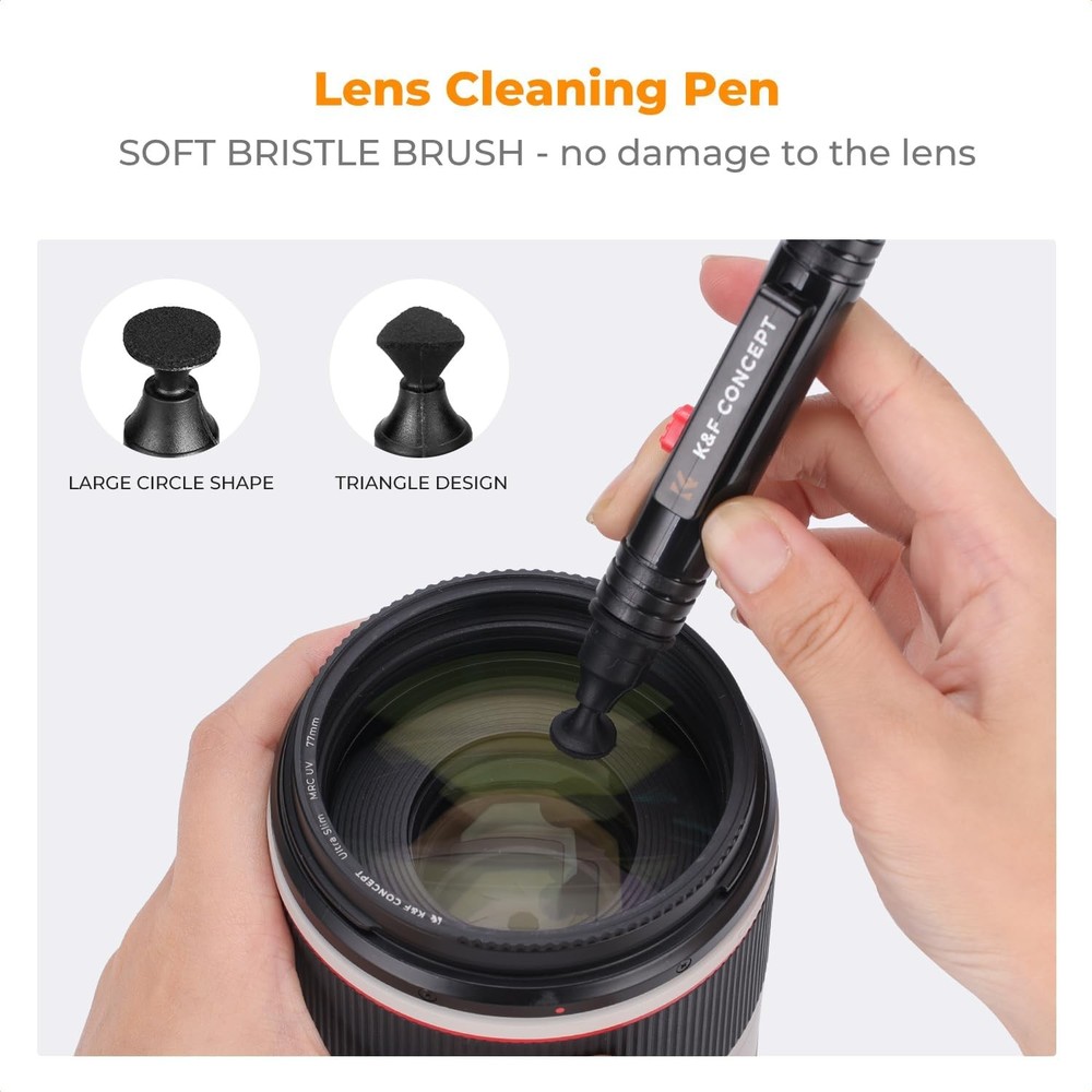 K&F Concept 15pc Camera Lens Cleaning Set