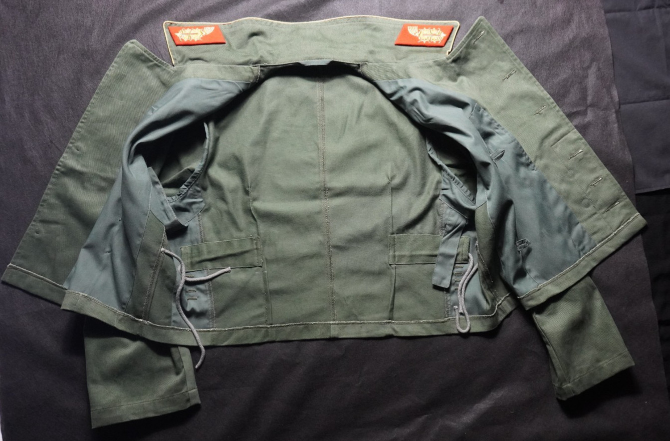Army generals wrap style field jacket. Cotton. Large (US42-43)