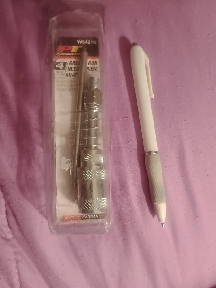 4" Grease Gun Needle House Adapter PT Performance Tool