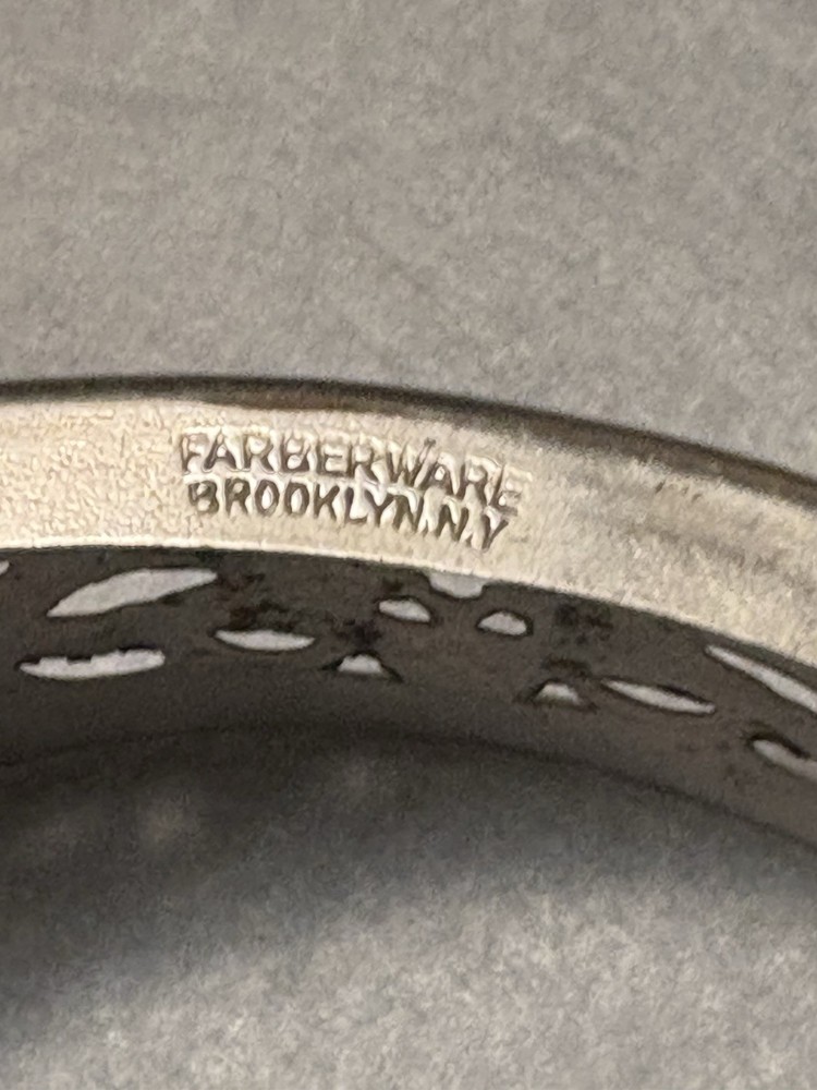 Farberware Silver Bowl Holder for Serving