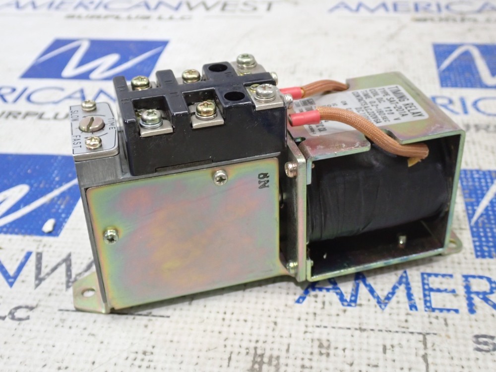TEC SAT-201A Pneumatic Timing Relay 120V Coil 0.2-180SEC