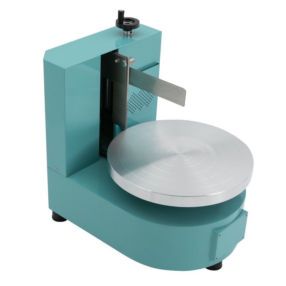 Automatic Cake Decorating Machine with Adjustable Speed & Large Rotating Pan