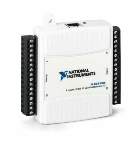 National Instruments USB-6008 DAQ Card, Multifunction with Box