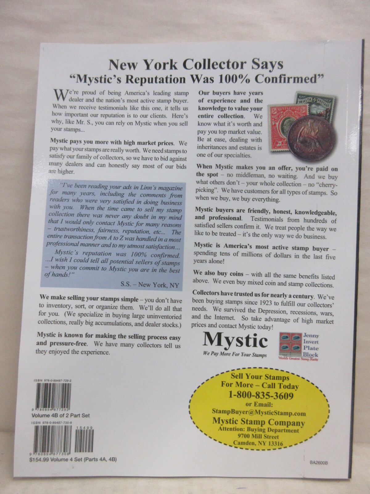 2025 Scott Standard Postage Stamp Catalog Volume 4 A/B Worldwide Countries J-M