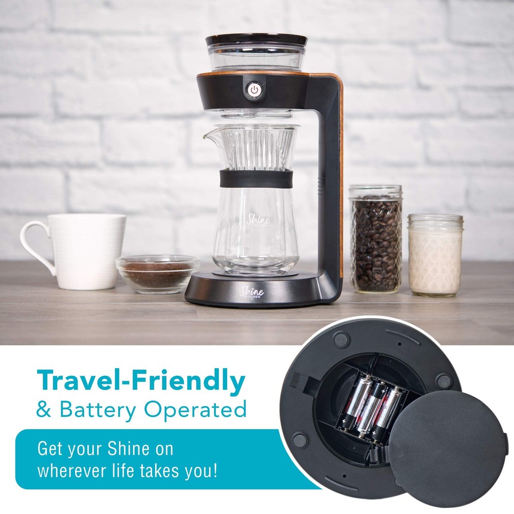 Shine Kitchen Co. Autopour SCH-150 Automatic Pour Over Coffee Machine