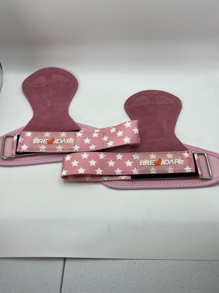 Brewidar Pink Wrist Weight Lifting Straps B13