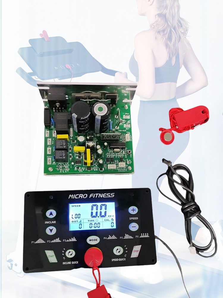 Universal Treadmill Controller Circuit Board 1-4.0 HP Treadmill Console Display