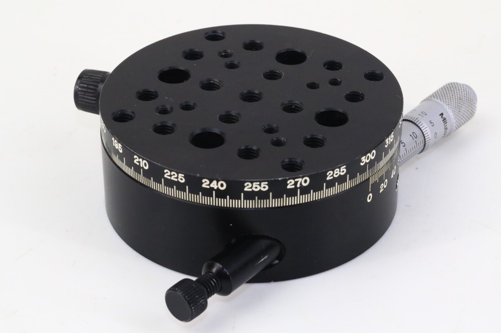 ONSET Φ80MM PRECISION STAGE ROTATION PLATFORM - 0.01MM CENTIMETER CHUCK