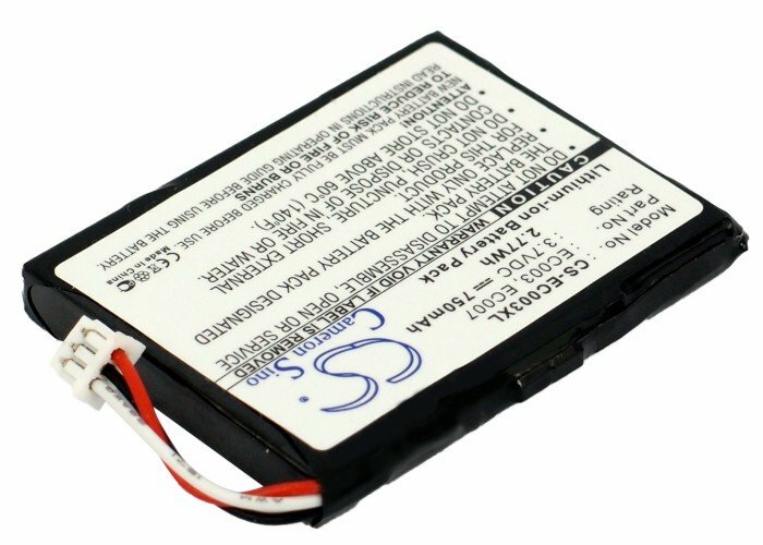 750mAh Battery For Apple iPOD Mini M9802;P/N:EC003,EC007,Mini 6GB M9803