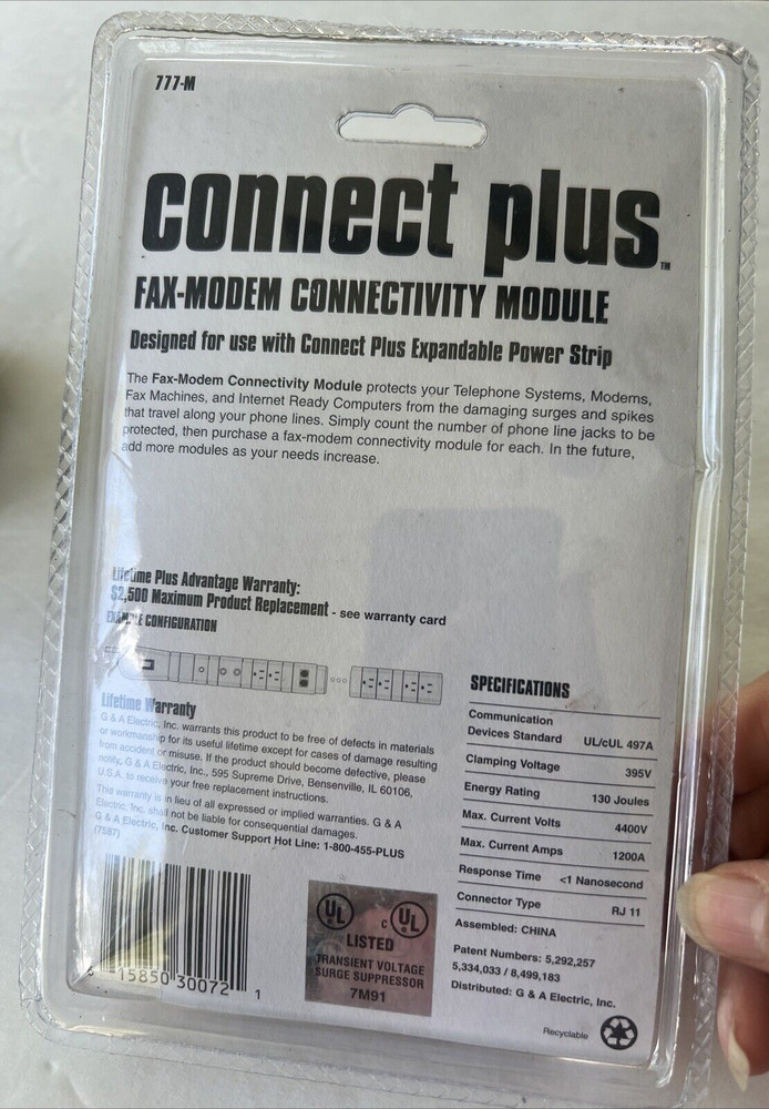 NEW Connect Plus Fax-Modem Connectivity Module 777-M