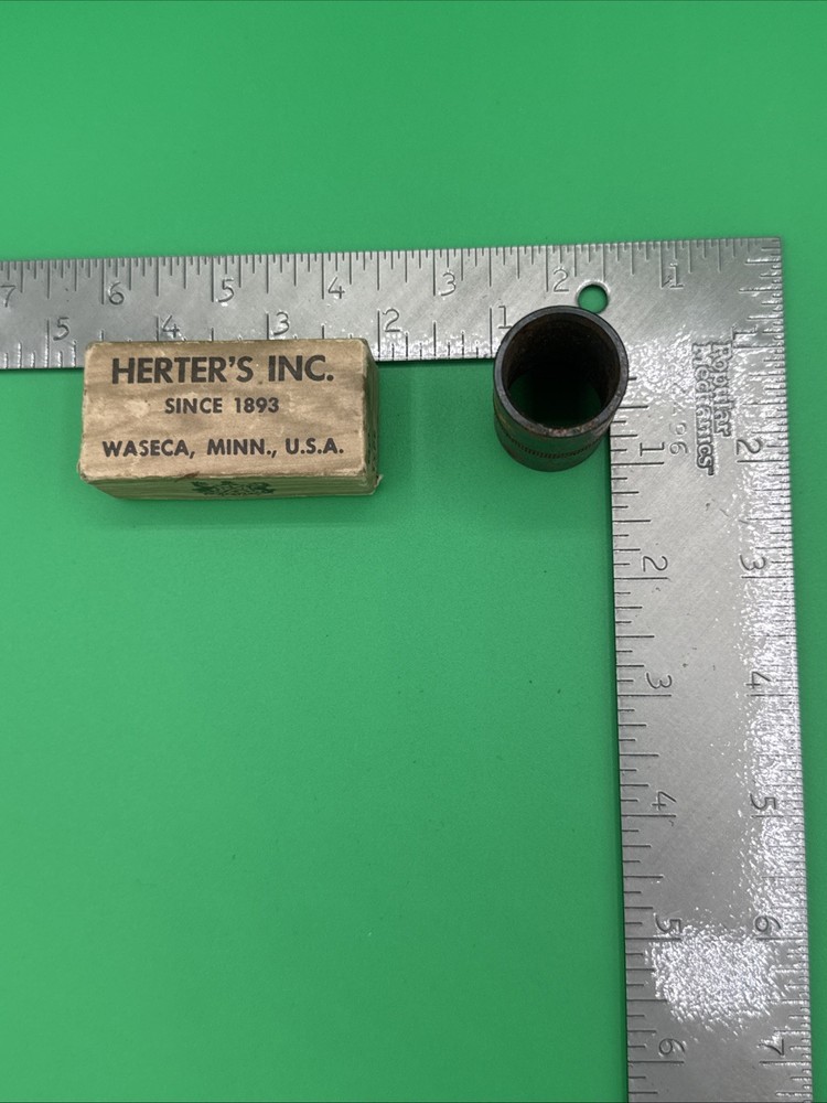 Vintage Herter’s Wad Cutter Reloading Tool w/ Original Box. Size? (B1)
