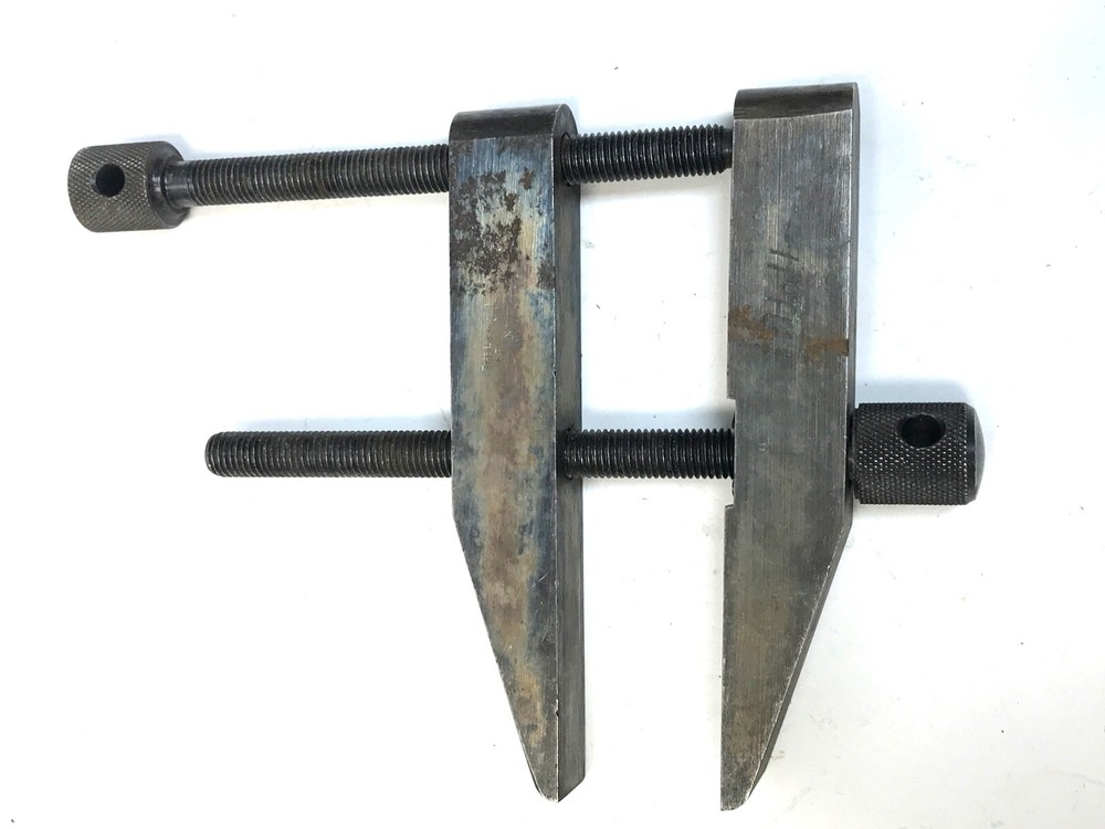 PAIR STARRETT 161E MACHINIST PARALLEL CLAMPS TOOL
